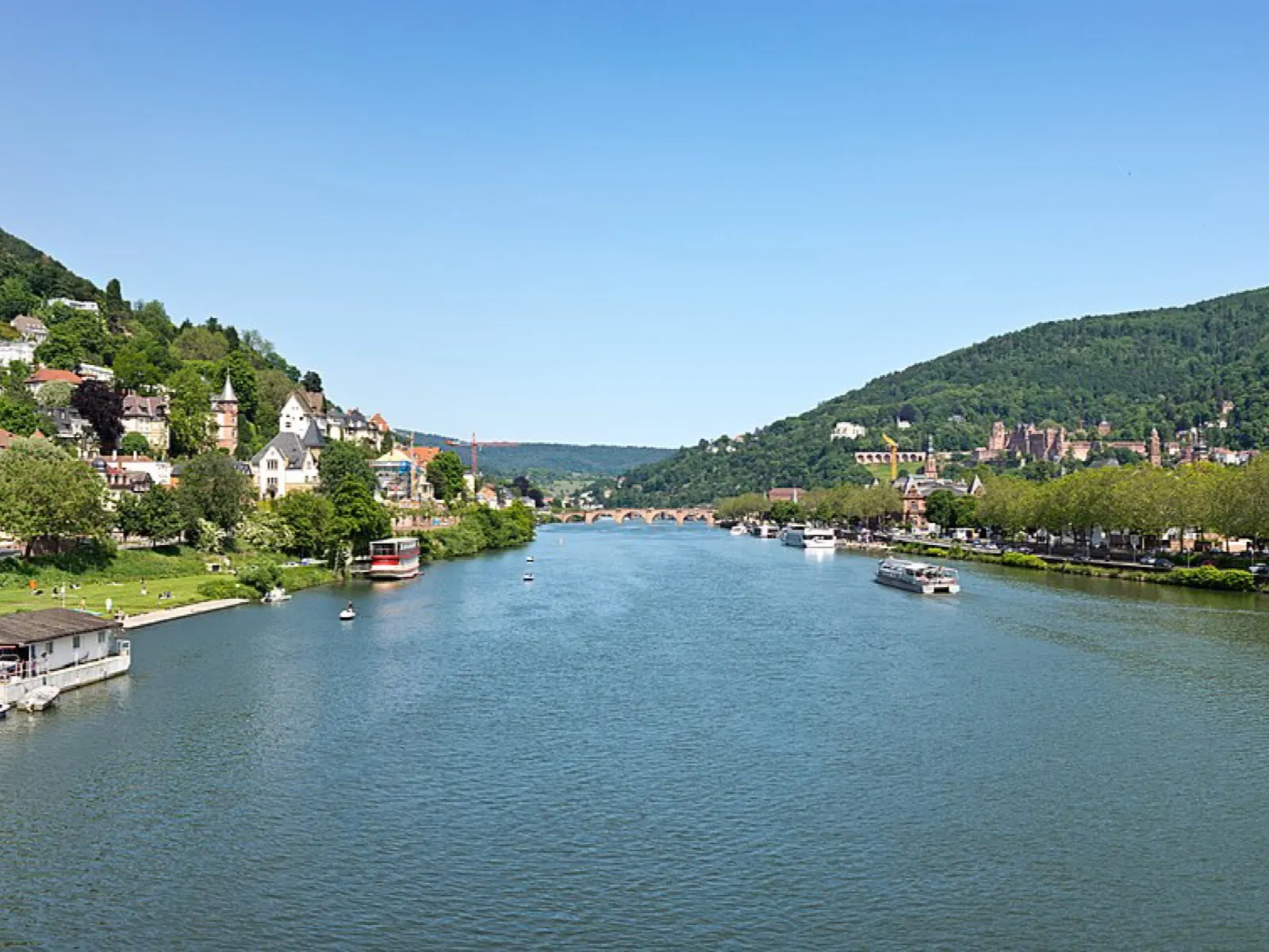 Heidelberg-Neuenheim am Neckar-Nordufer