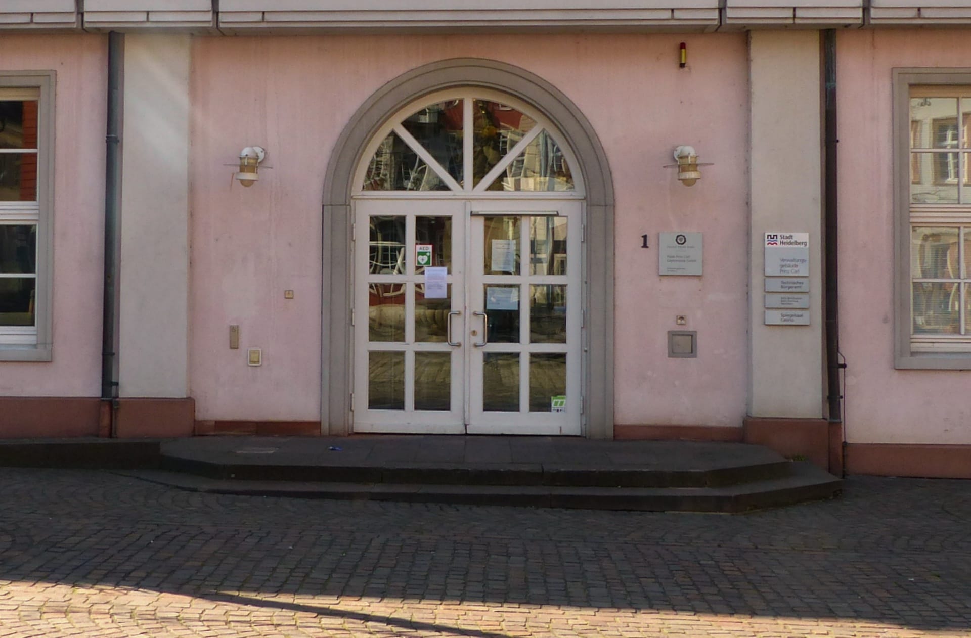 Außenansicht Palais Prinz Carl Location