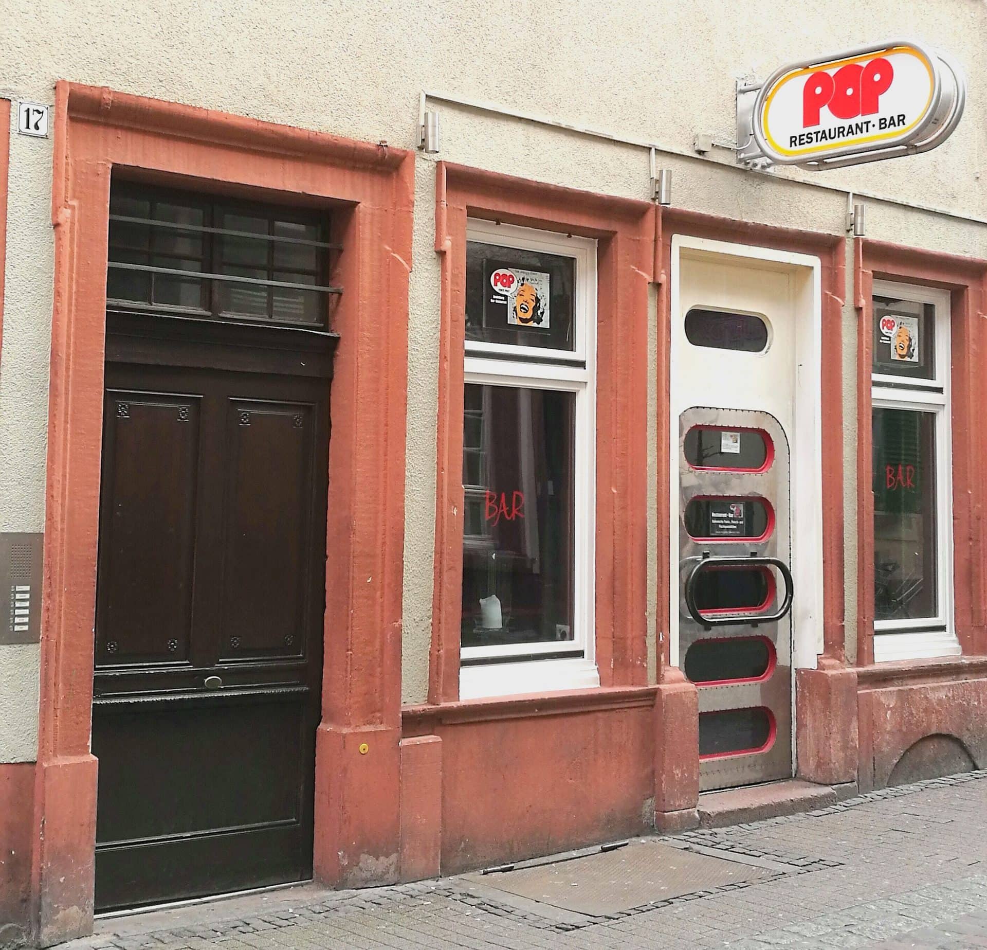 Pop Bar Restaurant Heidelberg italienisches Lokal Untere Straße