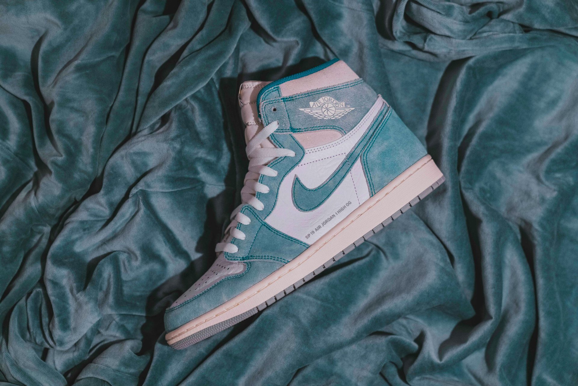 Rosa Blauer Air Jordan