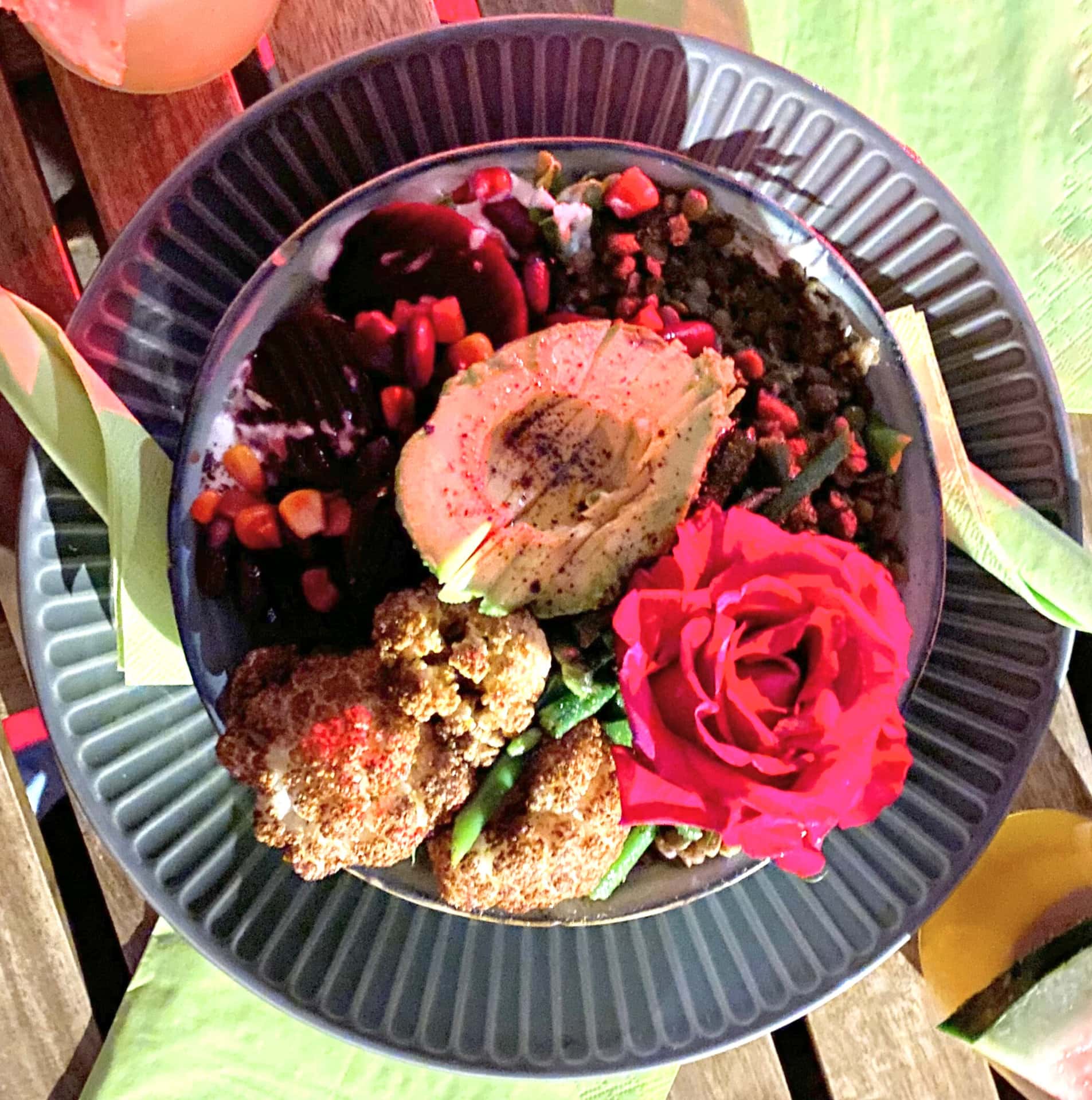 Bowl with vegetables