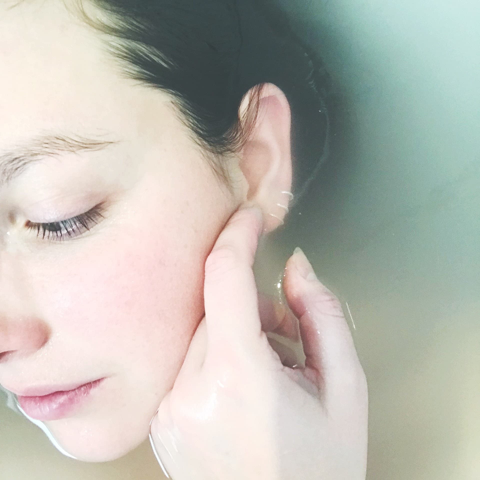 Healthy radiant skin close-up Heidelberg beauty