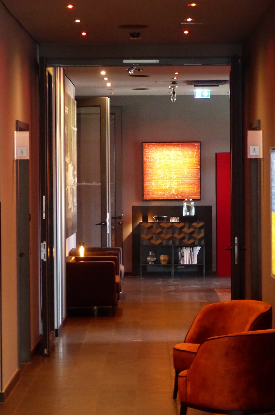 Der alternativeEingang zur Lobby (Foto von Noel Bittner)