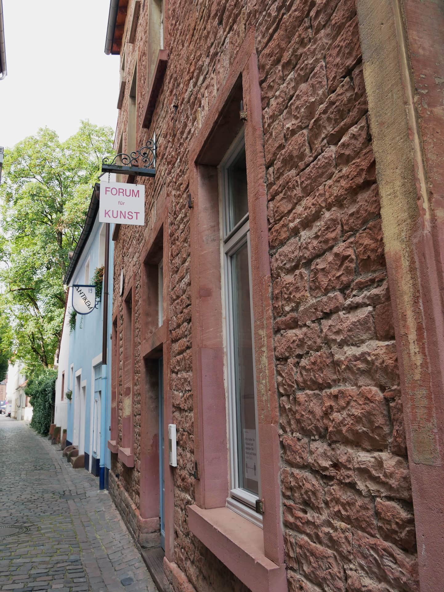 Kunstforum Eingang