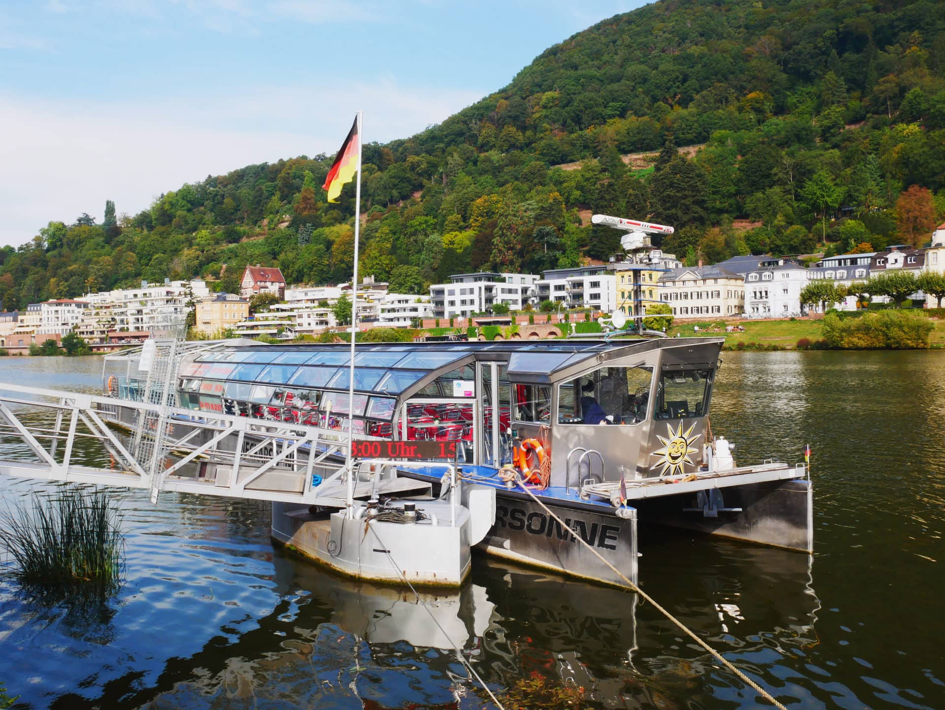 Schiff Neckarsonne vorderansicht