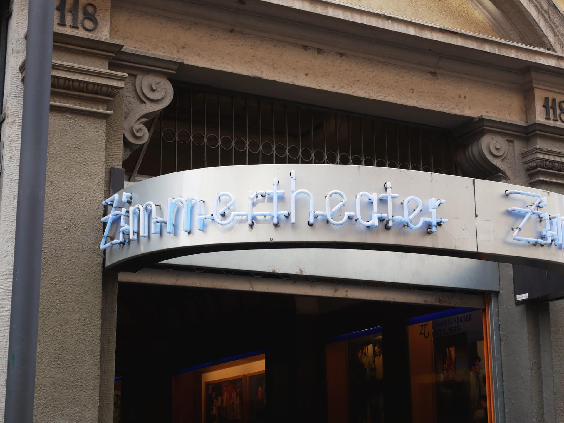 Zimmertheater Schriftzug