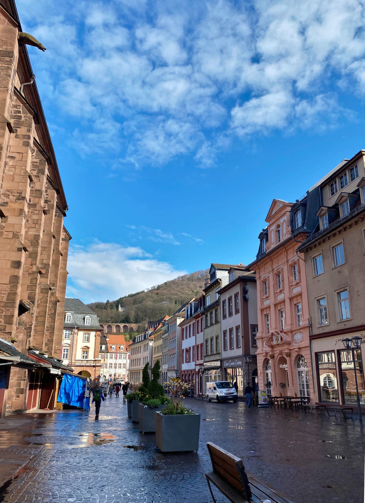 Hauptstraße Heiliggeistkirche