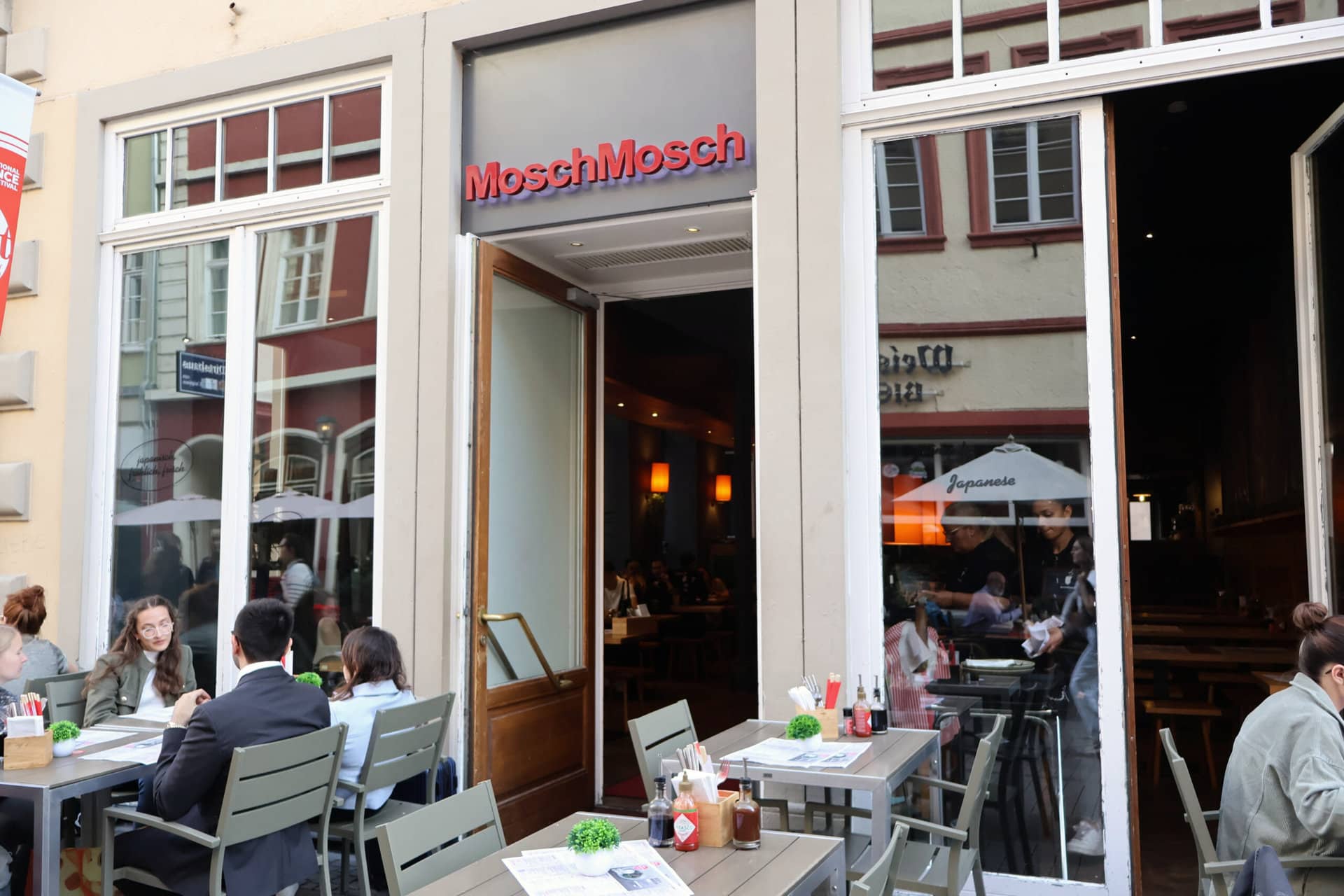 MoschMosch - japanisches Restaurant in Heidelberg von außen